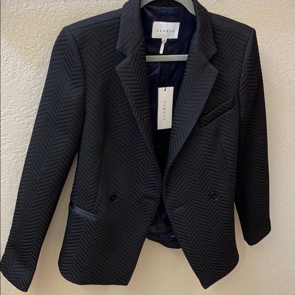 Sandro French designer blazer